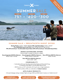 Alaska Cruise & Cruisetour Trade Flyer